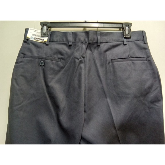 Edwards Poly Cotton Woven Men'S Navy Shorts (Size 36) Nwt - Picture 4 of 12